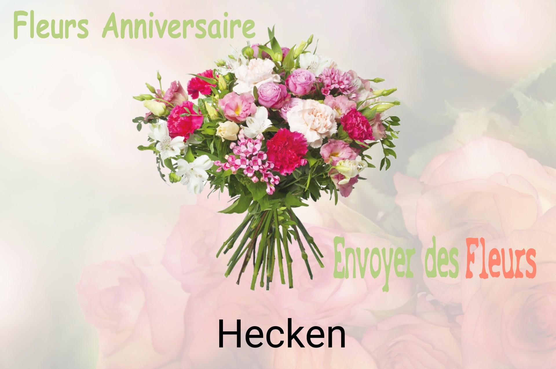 Bouquet de fleurs d’anniversaire livré à Hecken